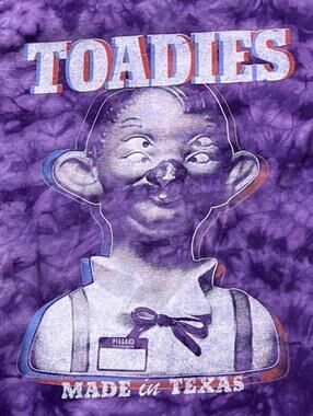 Toadies Preowned Large Tie Dye T-shirt